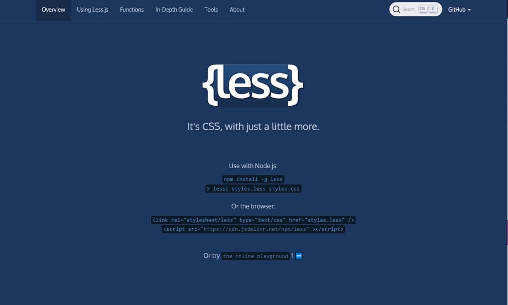 Less