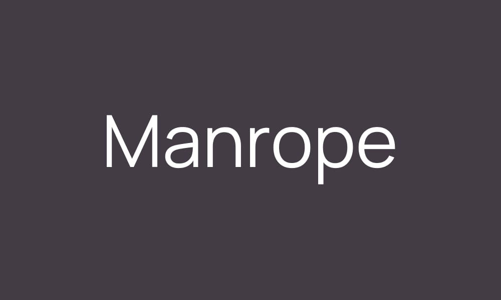 Manrope 
