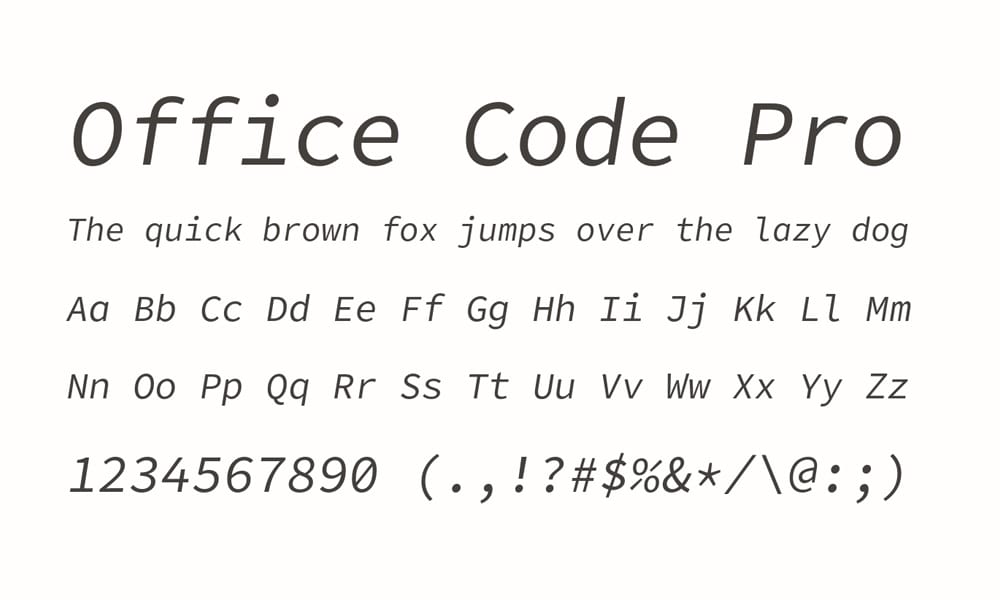Office Code Pro