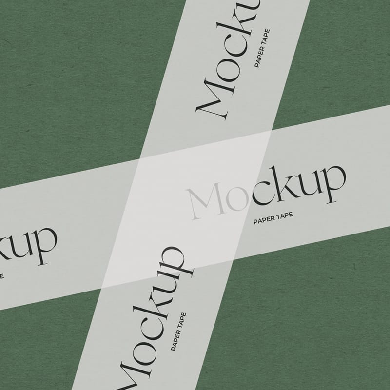 Paper Tape Mockup