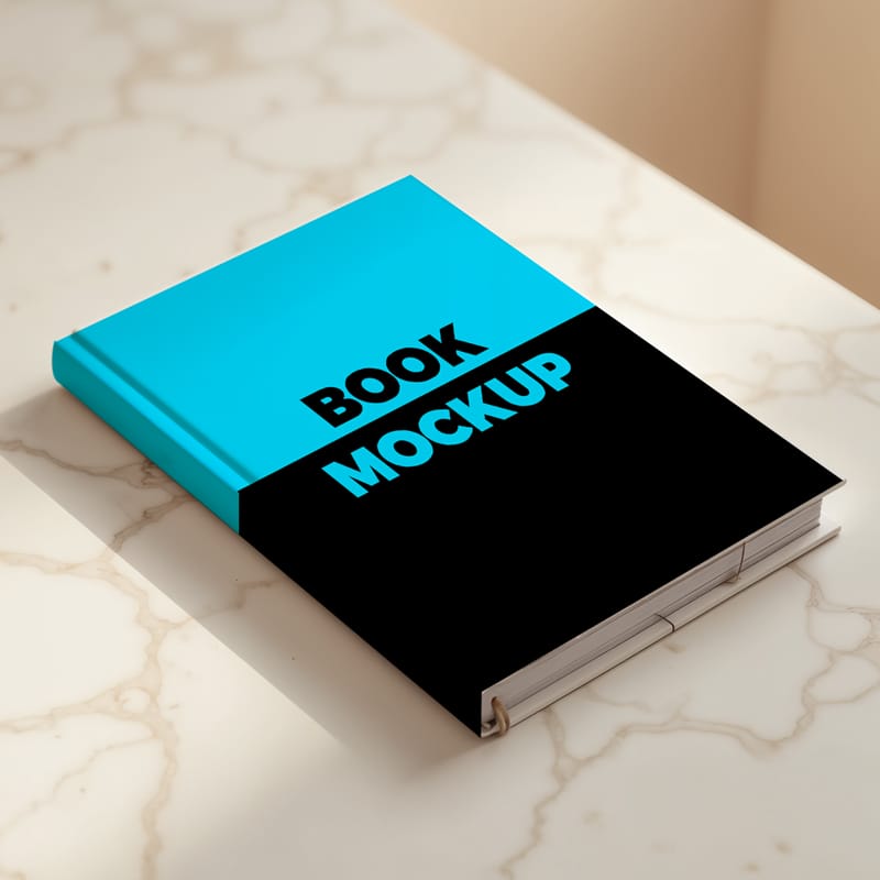 Paperback Book Mockup PSD