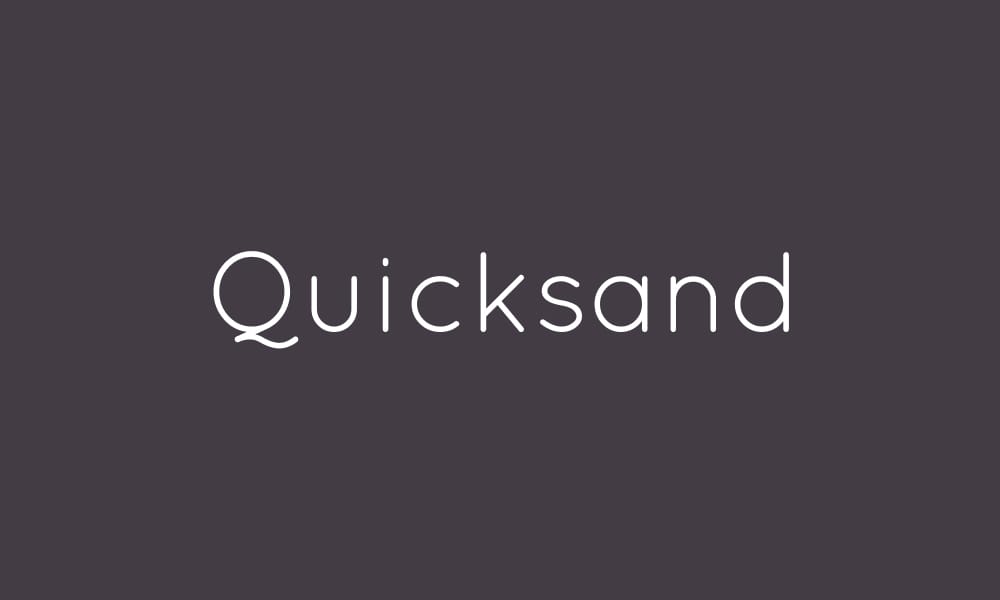 Quicksand