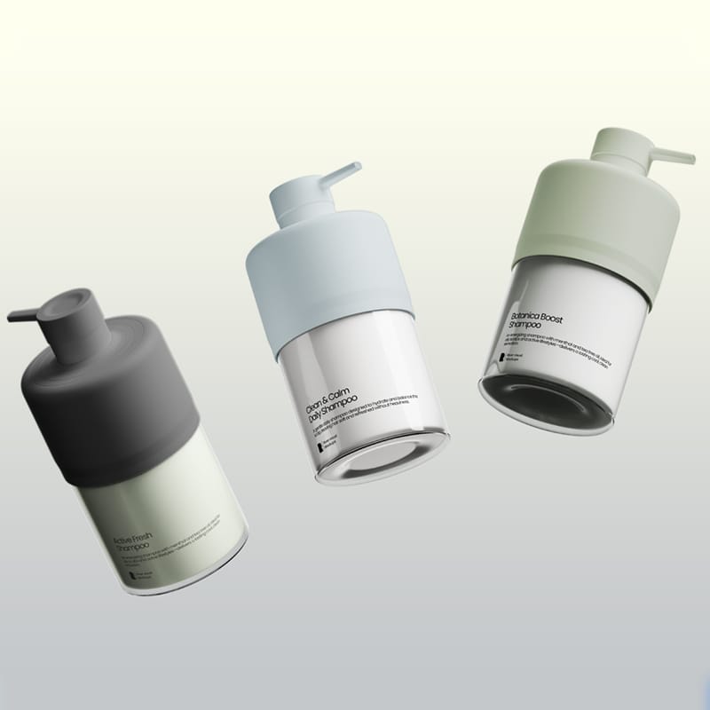 Soap Bottle Dispenser Mockup PSD