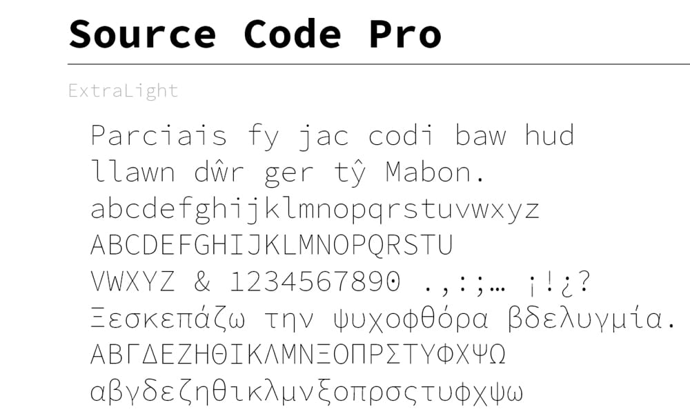 Source Code Pro