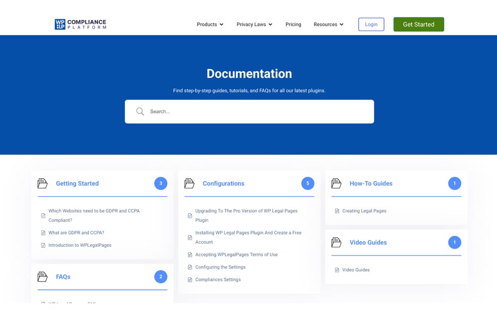 Support and Documentation