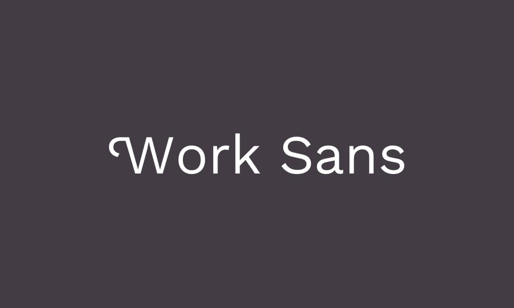 Work Sans