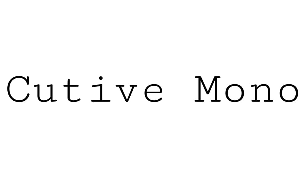 Cutive mono