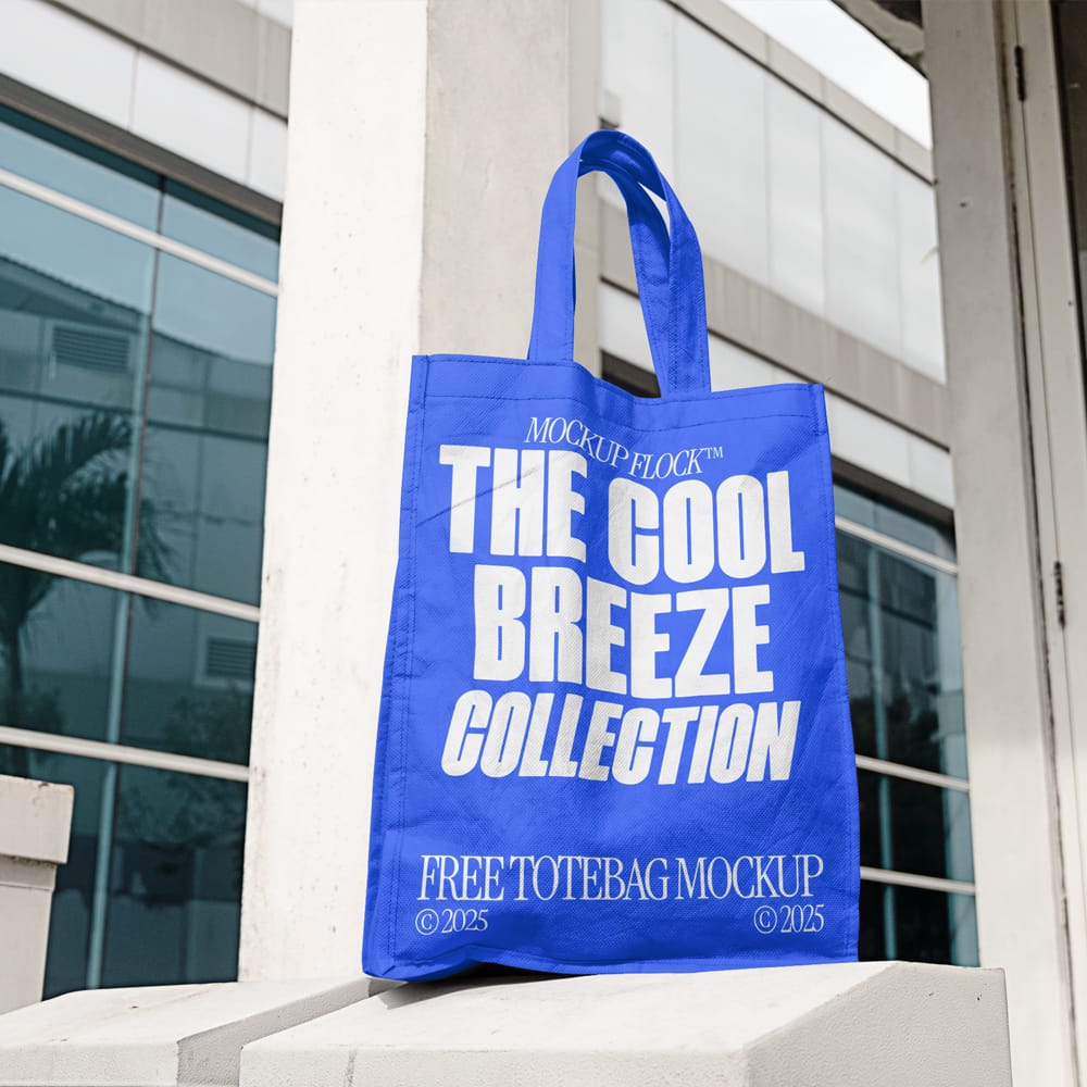 Free C&B Tote Bag Mockup PSD