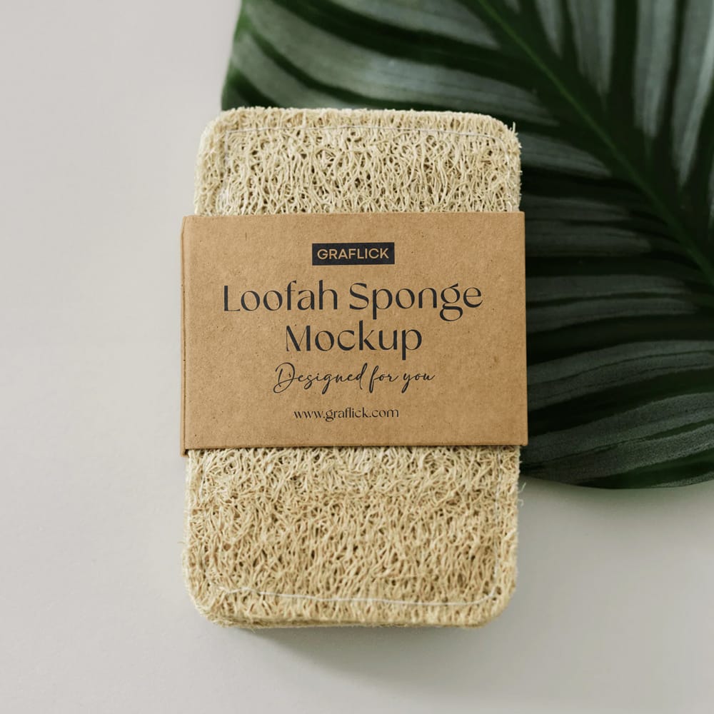 Free Loofah Mockup PSD