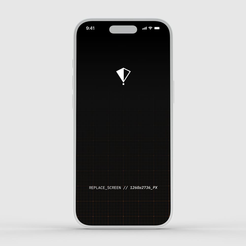 Free Minimalist iPhone Air Clay Mockup Kit PSD