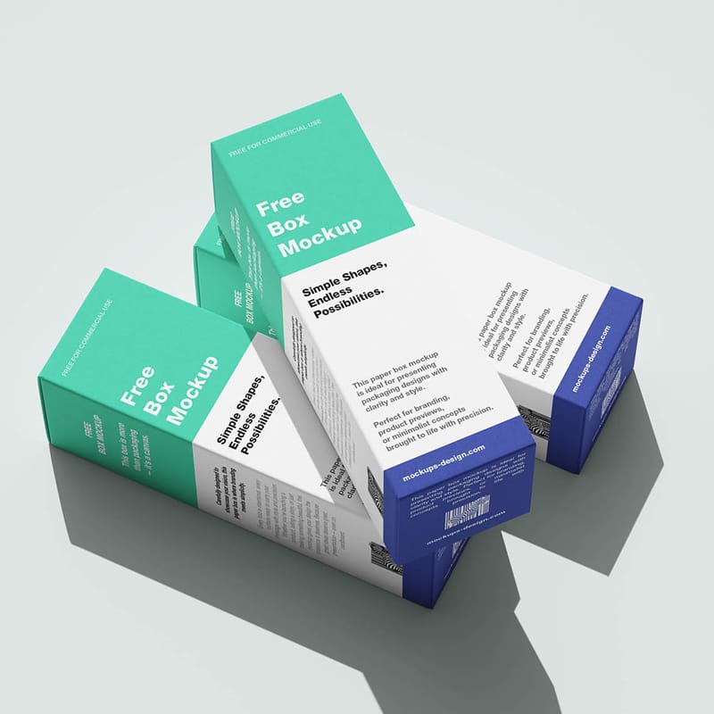 Minimal Box Mockup PSD