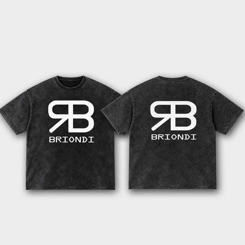 Boxy Fit Streetwear T-Shirt Mockup PSD