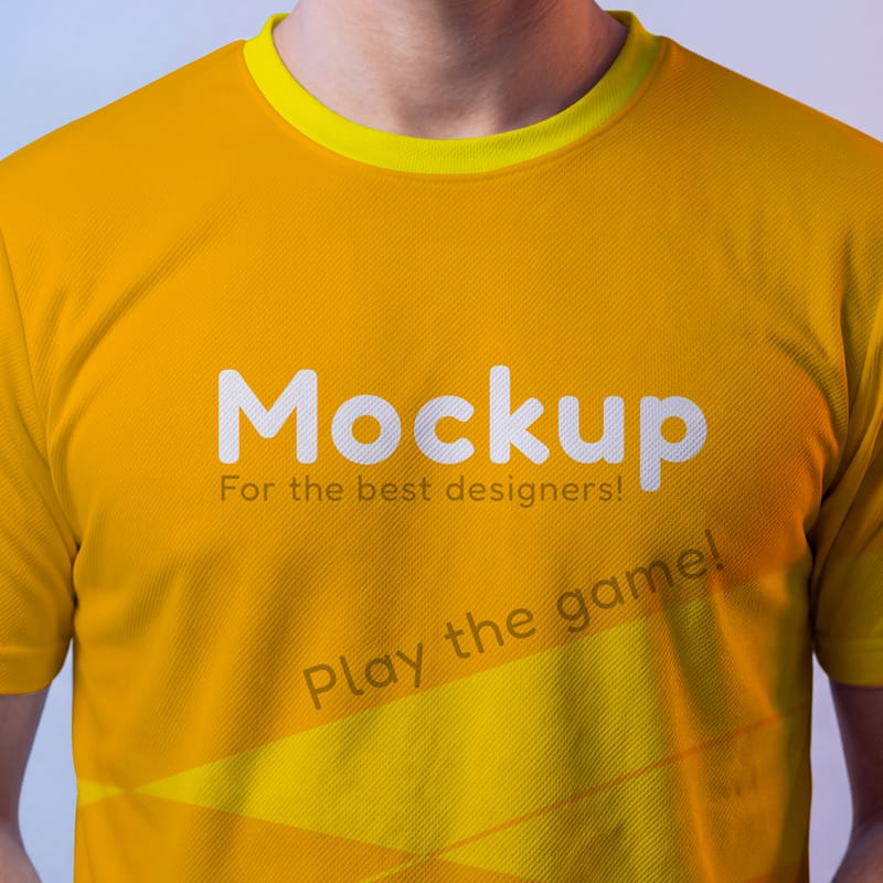 Esports Jersey Mockup PSD