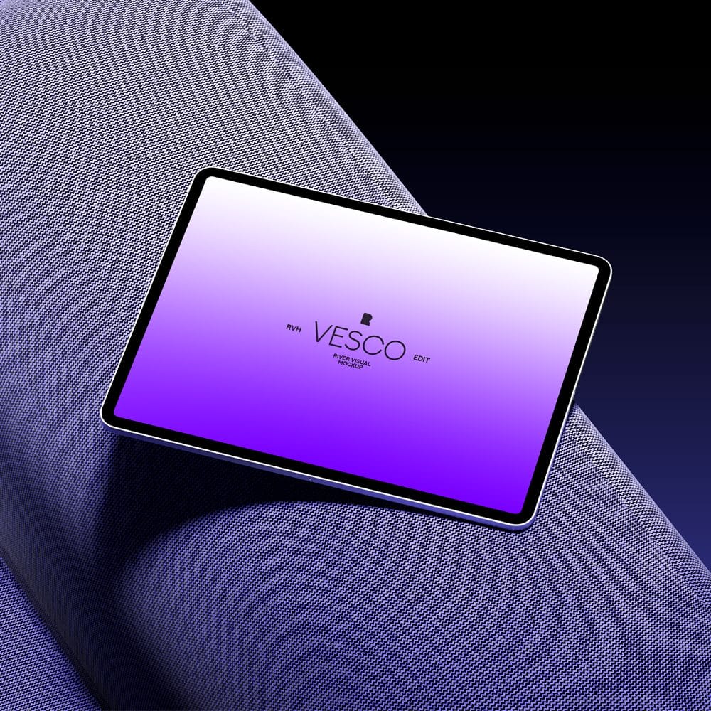 Free iPad Pro Vesco Mockup PSD