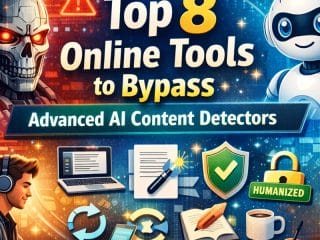 Top 8 Online Tools to Bypass Advanced AI Content Detectors