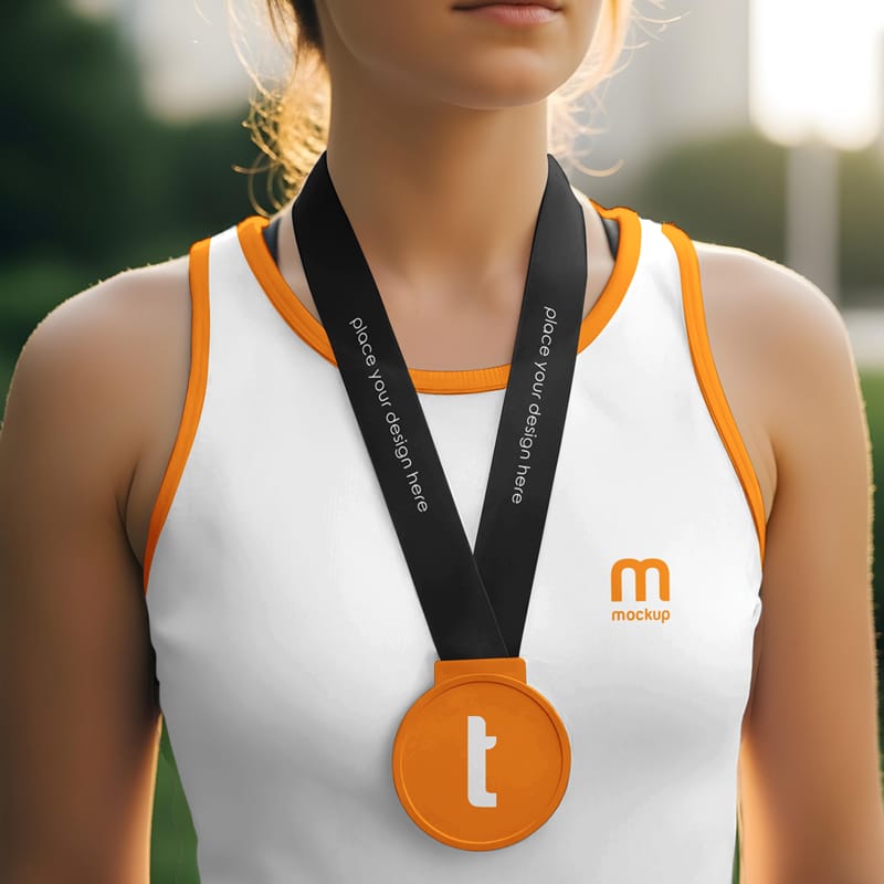 Medal Award Mockup PSD