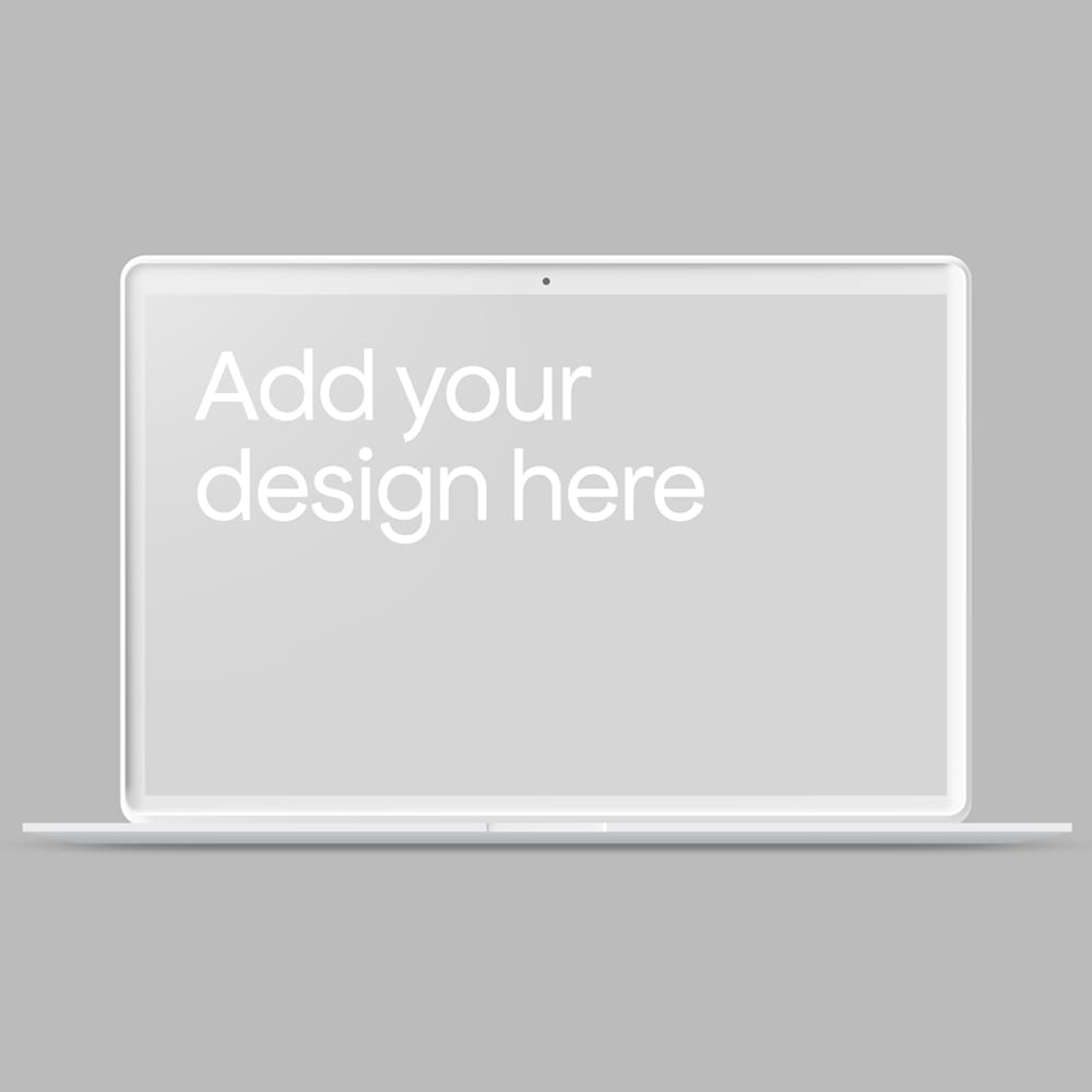 Free Simple Clay Device Mockups PSD