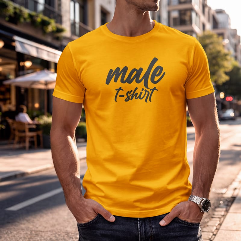 Male-T-shirt-Mockup-PSD