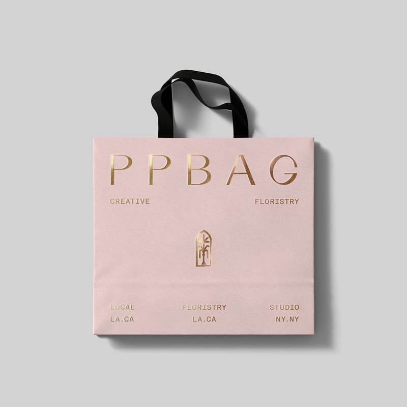 Paper Bag Mockup V38 Top View PSD