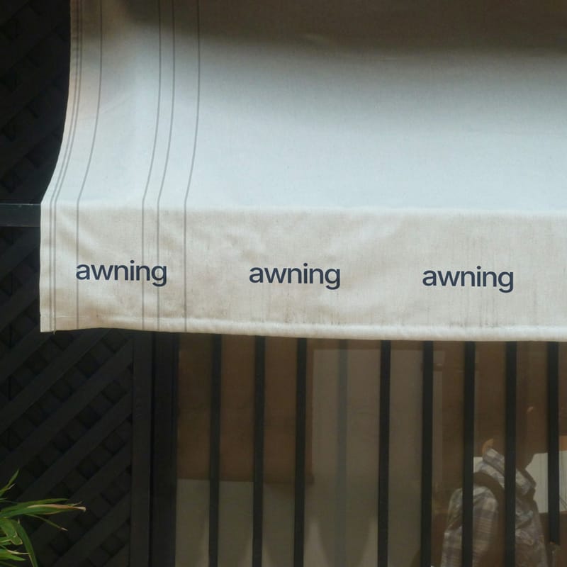 Storefront Awning Mockup PSD