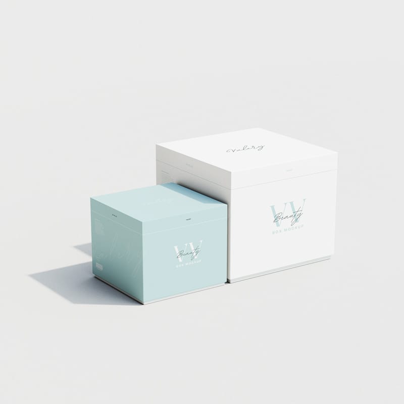 Valery Boxes Mockup PSD