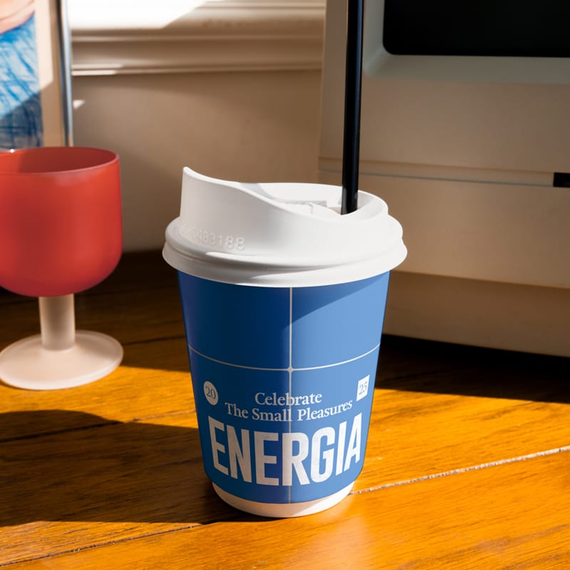 Disposable Paper Cup Mockup PSD