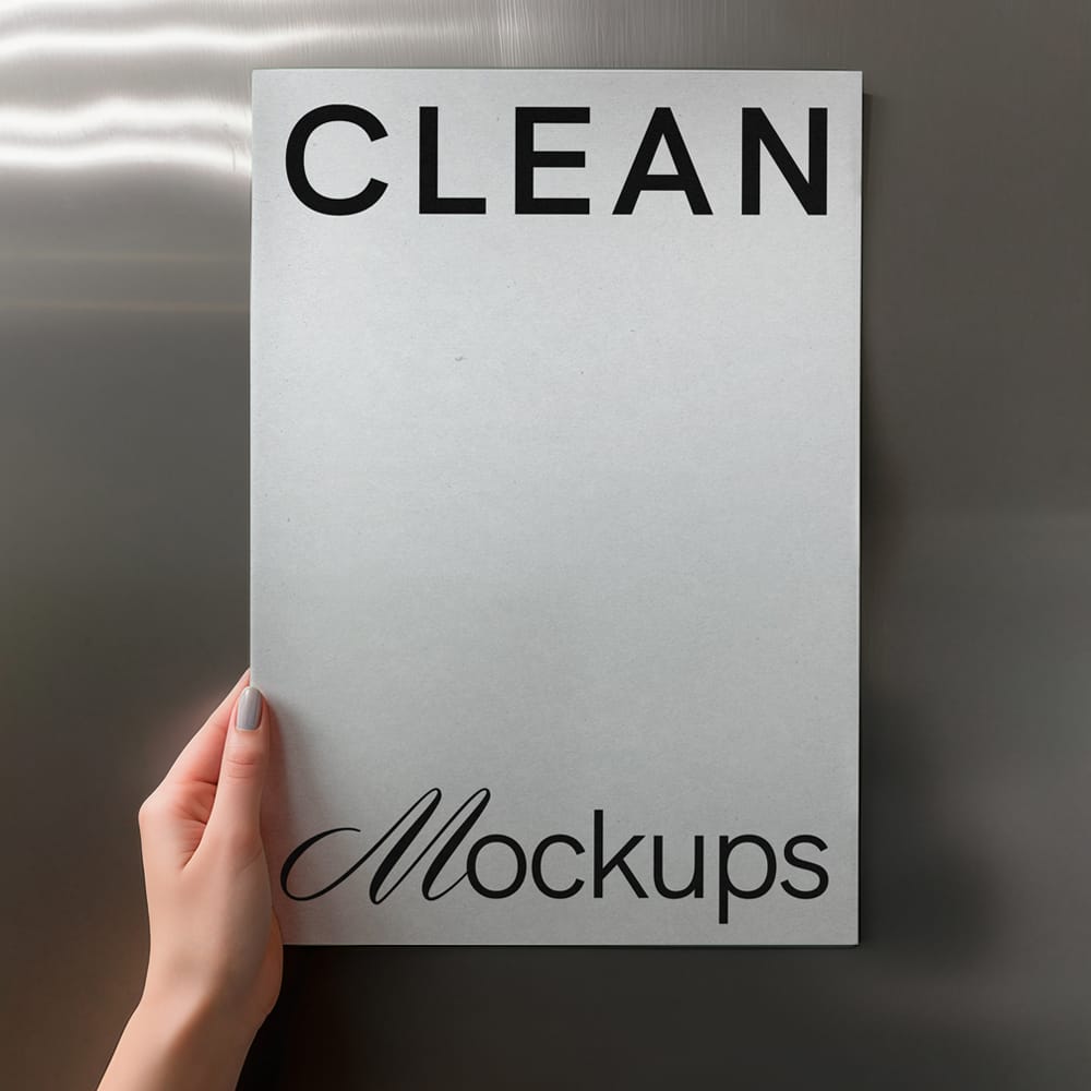 Free A4 Paper Mockups PSD
