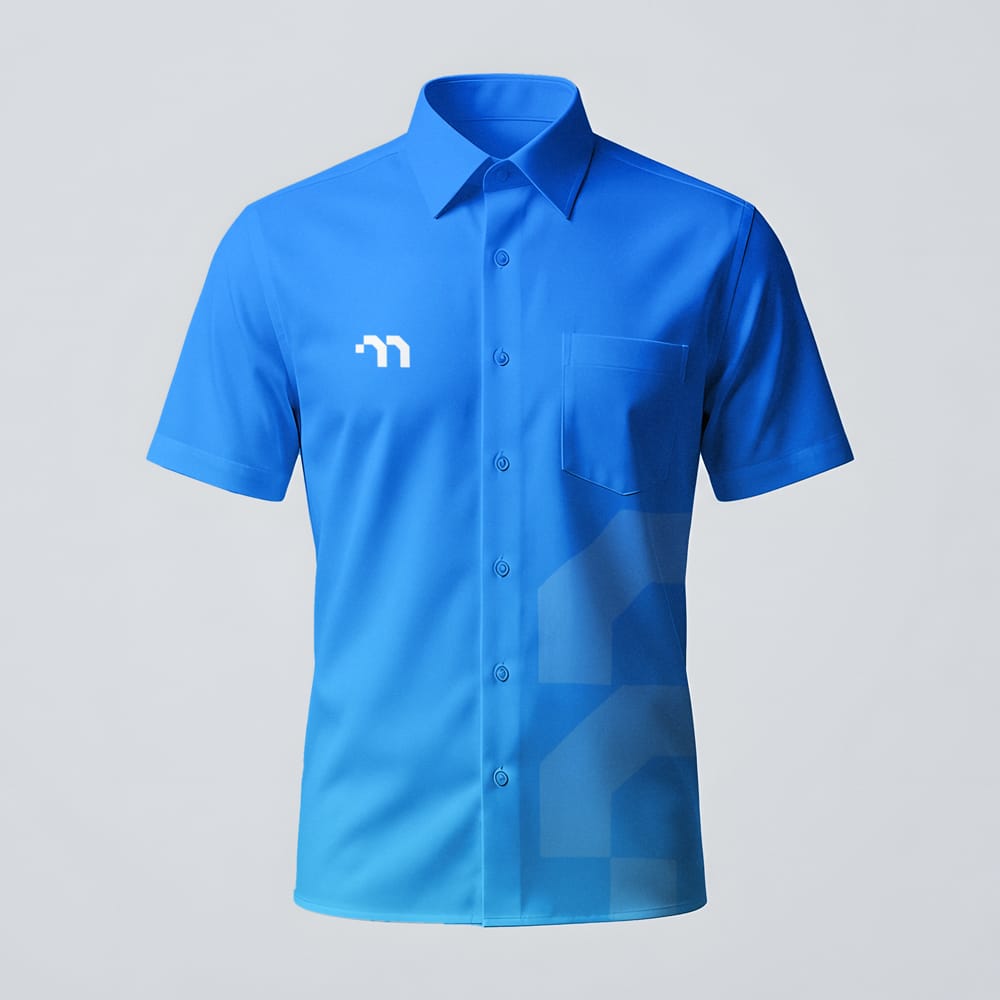 Free Men’s Short Sleeve Shirt Mockup PSD