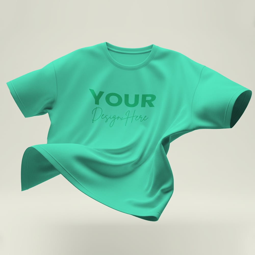 Free Premium T-Shirt Mockup Set PSD