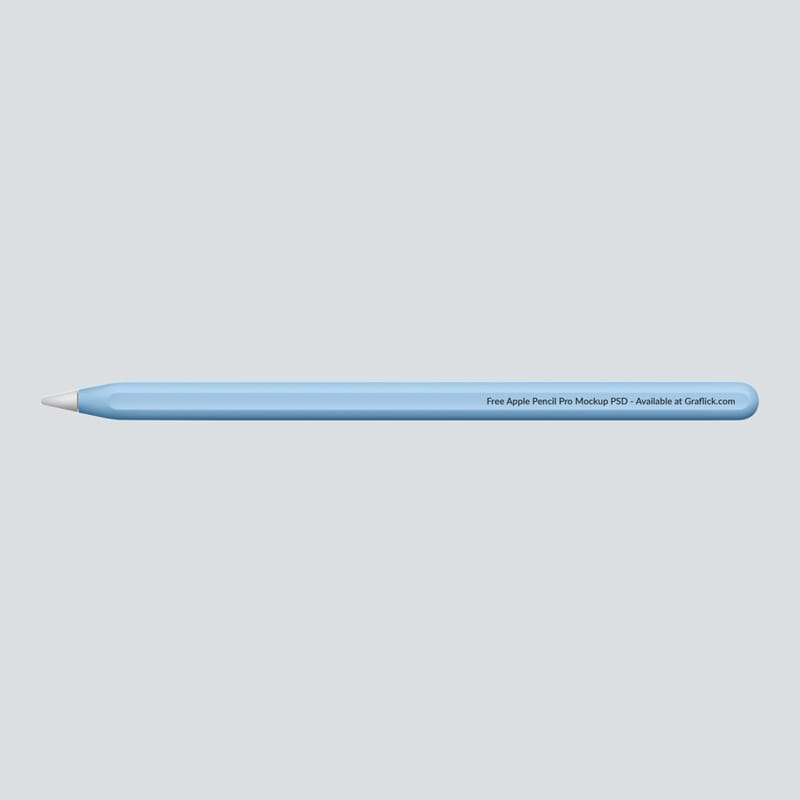 Apple Pencil Pro Mockup PSD