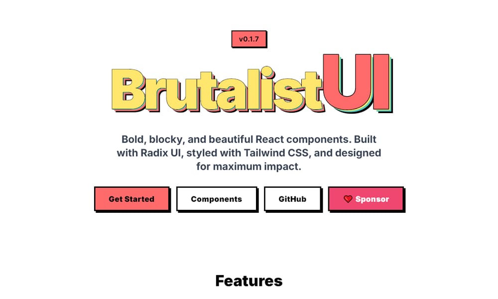 Brutalist UI