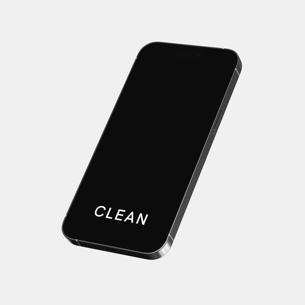 Free Modern Floating iPhone Mockup PSD