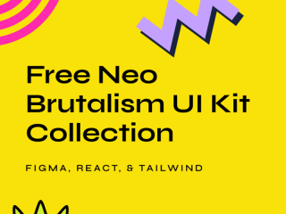 Free Neo Brutalism UI Kit Collection