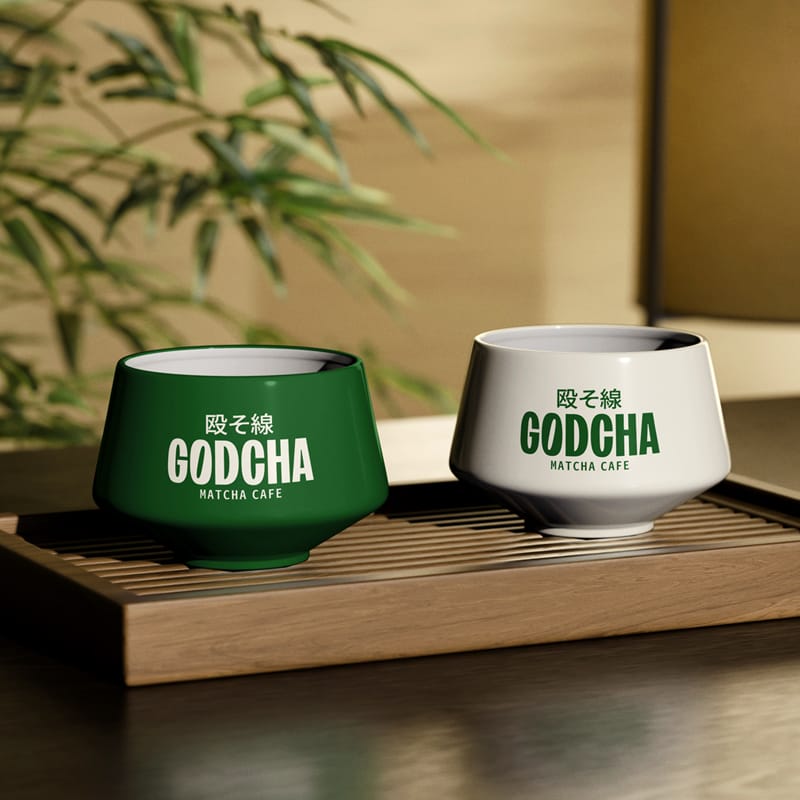 Matcha Bowl Mockup PSD