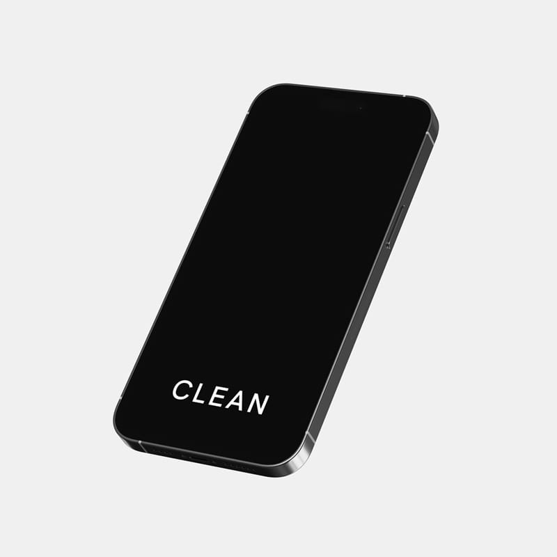 Modern Floating iPhone Mockup PSD