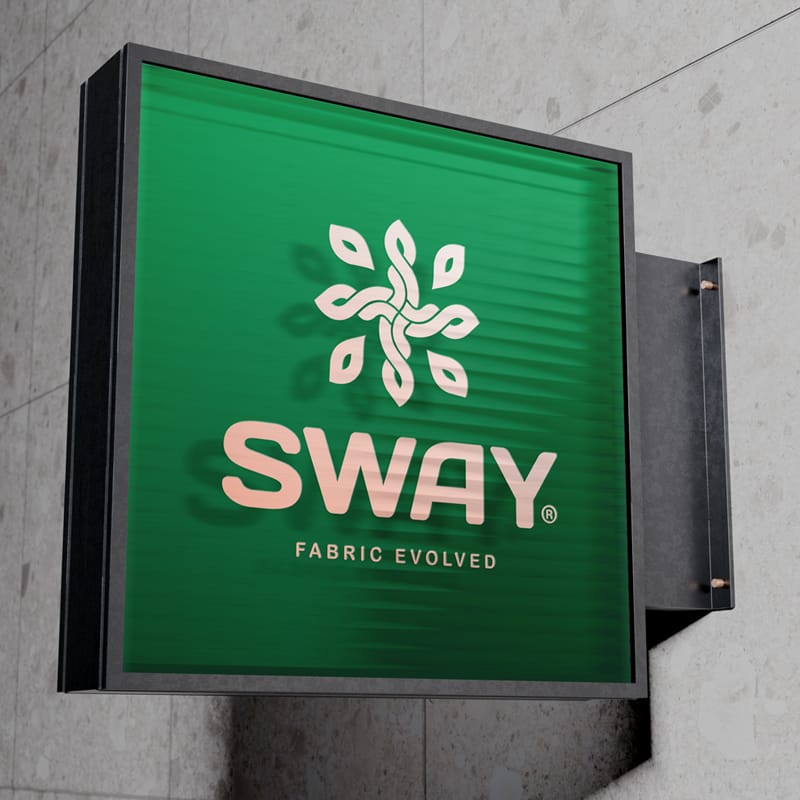 Premium Frosted Glass Shop Sign Mockup PSD