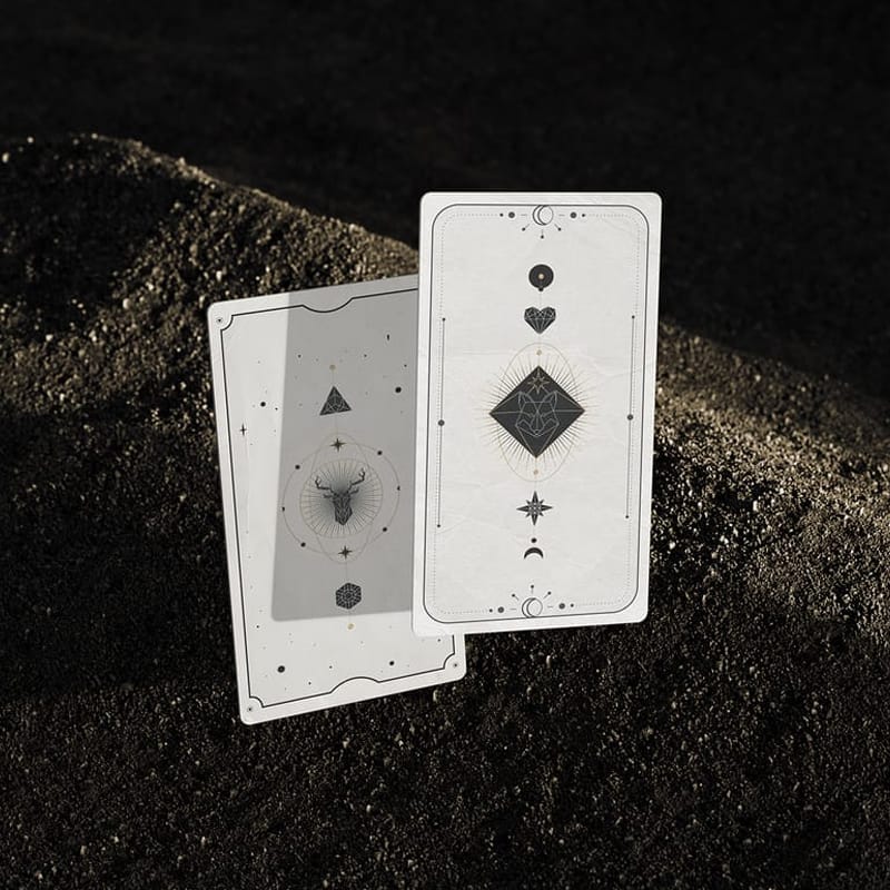 Tarot Card Mockup PSD