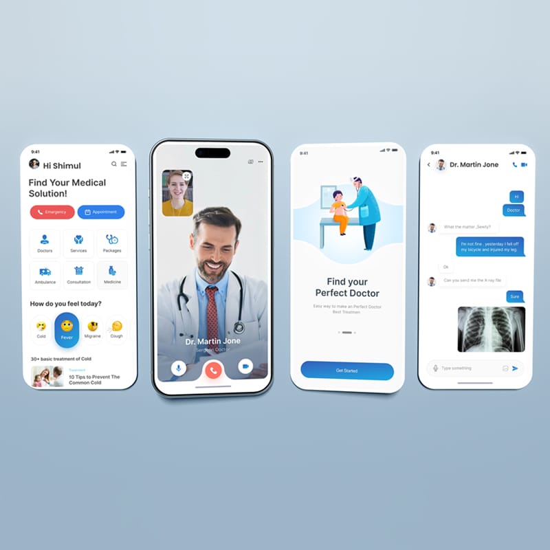iPhone Air iOS App UI Mockup PSD